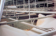 Fertilizer plant cable management system